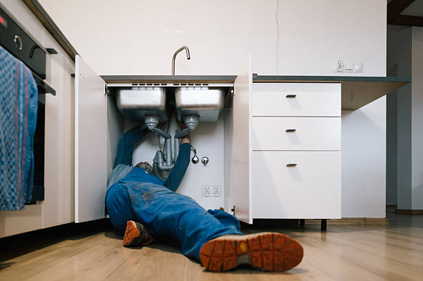 Professional Plumbing technician working in Farmington, WA